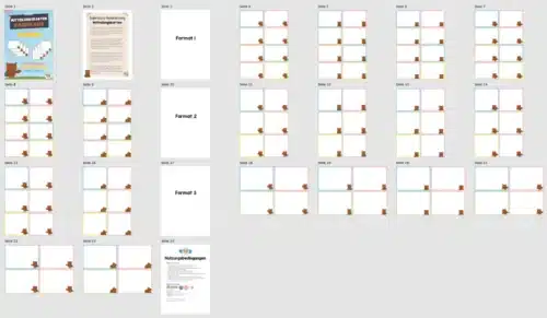 Mitteilungskarten für die Eulenklasse (Überblick)