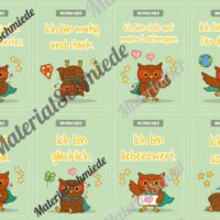 Motivationskarten für die Eulenklasse (Arbeitsblatt 06)