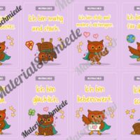 Motivationskarten für die Eulenklasse (Arbeitsblatt 09)