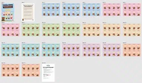 Motivationskarten für die Eulenklasse (Überblick)