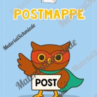 Postmappe für die Eulenklasse (Arbeitsblatt 02)
