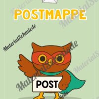 Postmappe für die Eulenklasse (Arbeitsblatt 04)