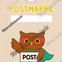 Postmappe für die Eulenklasse (Arbeitsblatt 10)