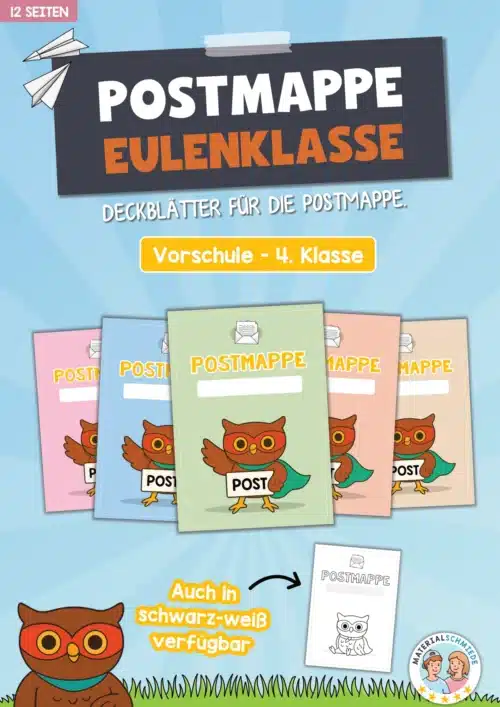 Postmappe für die Eulenklasse