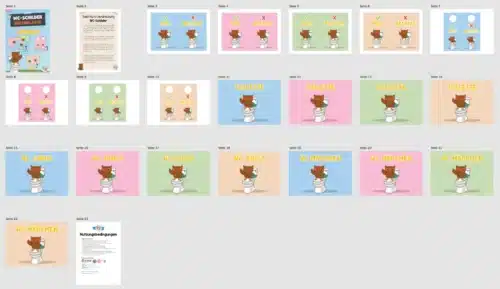 WC-Schilder / Toiletten-Ampel für die Eulenklasse (Überblick)