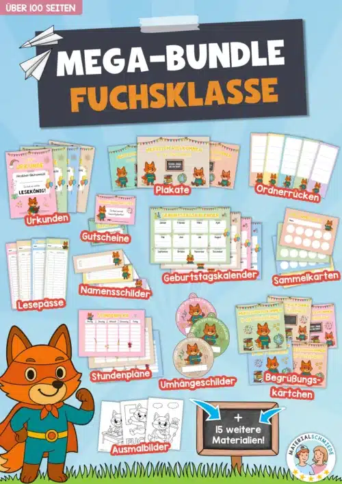 Fuchsklasse: Mega-Bundle (über 25 Unterrichtsmaterialien)