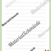 Briefpapier für die Fuchsklasse (Arbeitsblatt 04)