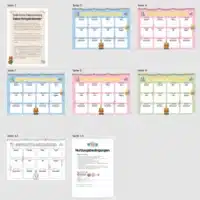 Geburtstagskalender für die Fuchsklasse (Überblick)