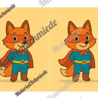 Gruppenschilder für die Fuchsklasse (Arbeitsblatt 05)