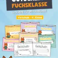 Gutscheine für die Fuchsklasse