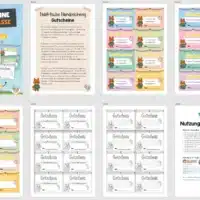 Gutscheine für die Fuchsklasse (Überblick)