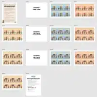 Begrüßungs-Kärtchen für die Fuchsklasse (Überblick)