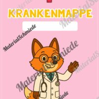 Krankenmappe für die Fuchsklasse (Arbeitsblatt 03)