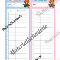 Lesepass & Leseurkunde für die Fuchsklasse (Arbeitsblatt 02)