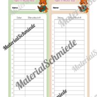 Lesepass & Leseurkunde für die Fuchsklasse (Arbeitsblatt 03)