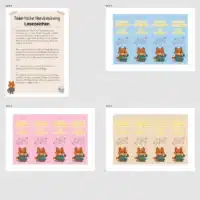 Lesezeichen für die Fuchsklasse (Überblick)