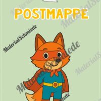Deckblätter für die Postmappe (Fuchsgruppe) - Arbeitsblatt 04
