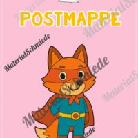 Deckblätter für die Postmappe (Fuchsgruppe) - Arbeitsblatt 06