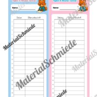 Rechenpass & Rechenurkunde für die Fuchsklasse (Arbeitsblatt 02)