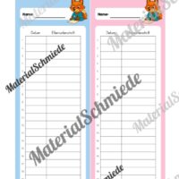 Rechenpass & Rechenurkunde für die Fuchsklasse (Arbeitsblatt 04)