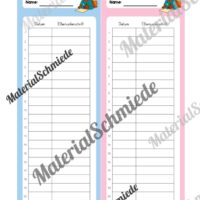 Rechenpass & Rechenurkunde für die Fuchsklasse (Arbeitsblatt 05)