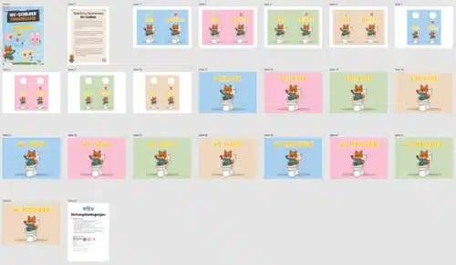 WC-Schilder / Toiletten-Ampel für die Fuchsklasse (Überblick)