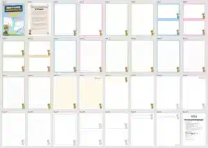 Briefpapier für die Giraffenklasse (Überblick)