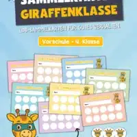 Lob-Sammelkarten für die Giraffenklasse
