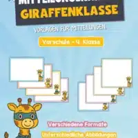 Mitteilungskarten für die Giraffenklasse