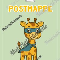 Postmappe für die Giraffenklasse (Arbeitsblatt 04)