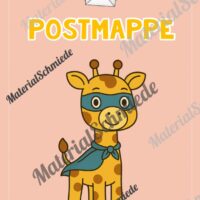 Postmappe für die Giraffenklasse (Arbeitsblatt 06)