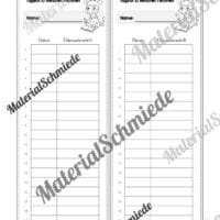 Rechenpass & Rechenurkunde für die Giraffenklasse (Arbeitsblatt 08)