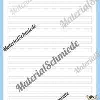 Briefpapier für die Zebraklasse (Arbeitsblatt 08)