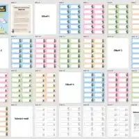 Etiketten für die Zebraklasse (Überblick)