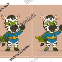 Gruppenschilder für die Zebraklasse (Arbeitsblatt 07)