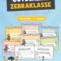 Gutscheine für die Zebraklasse