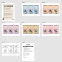 Karten zur Einschulung für die Zebraklasse (Überblick)