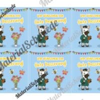 Krankenmappe für die Zebraklasse (Arbeitsblatt 10)