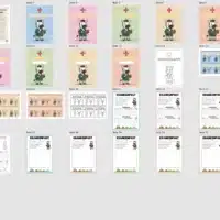 Krankenmappe für die Zebraklasse (Überblick)