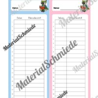 Lesepass & Leseurkunde für die Zebraklasse (Arbeitsblatt 04)