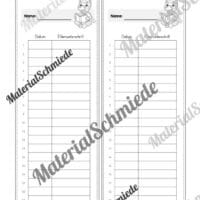 Lesepass & Leseurkunde für die Zebraklasse (Arbeitsblatt 12)