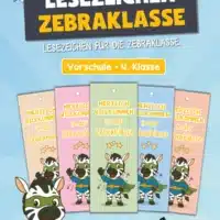 Lesezeichen für die Zebraklasse