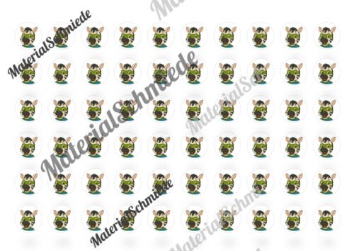 Lob-Sammelkarten für die Zebraklasse (Arbeitsblatt 10)