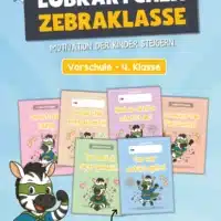 Lobkärtchen für die Zebraklasse