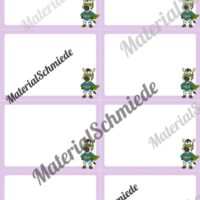 Mitteilungskarten für die Zebraklasse (Arbeitsblatt 05)