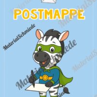Postmappe für die Zebraklasse (Arbeitsblatt 07)