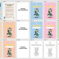 Postmappe für die Zebraklasse (Überblick)