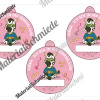 Umhängeschilder zur Einschulung (Zebraklasse) - Arbeitsblatt 09