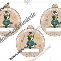 Umhängeschilder zur Einschulung (Zebraklasse) - Arbeitsblatt 11