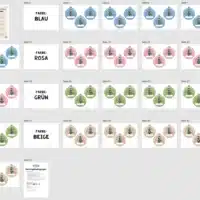 Umhängeschilder zur Einschulung (Zebraklasse) - Überblick